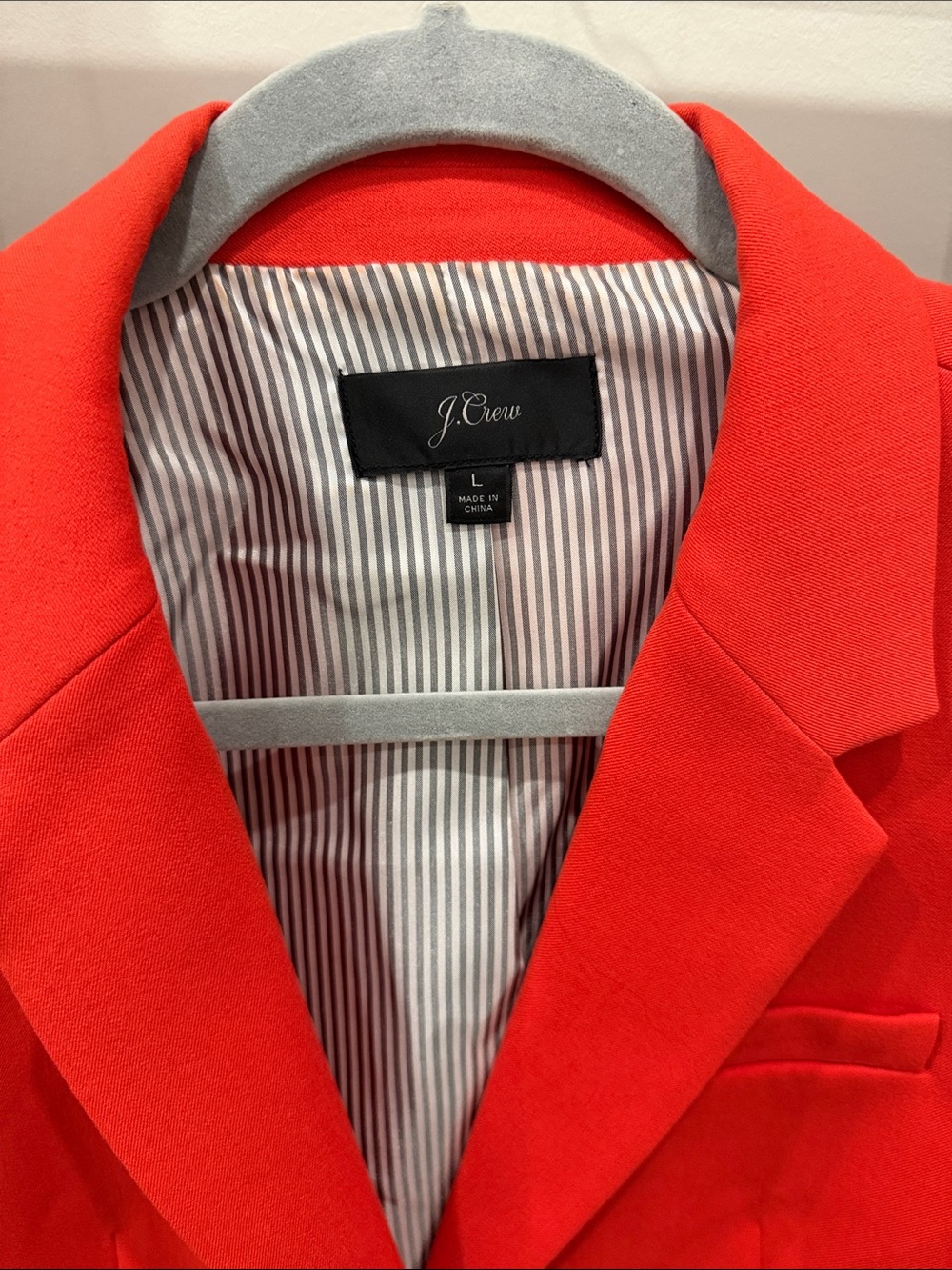 J. Crew Bright Lined Blazer - Classic Notch Lapel